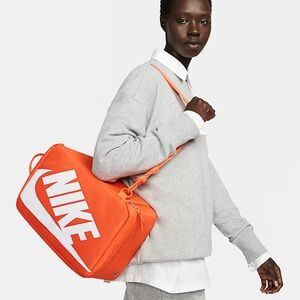 Brand New Orange Nike Shoe Box Bag